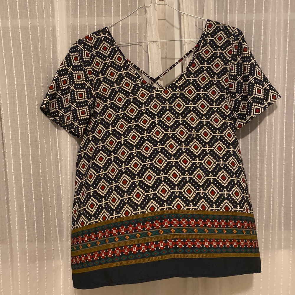 Print Sienna Sky Top